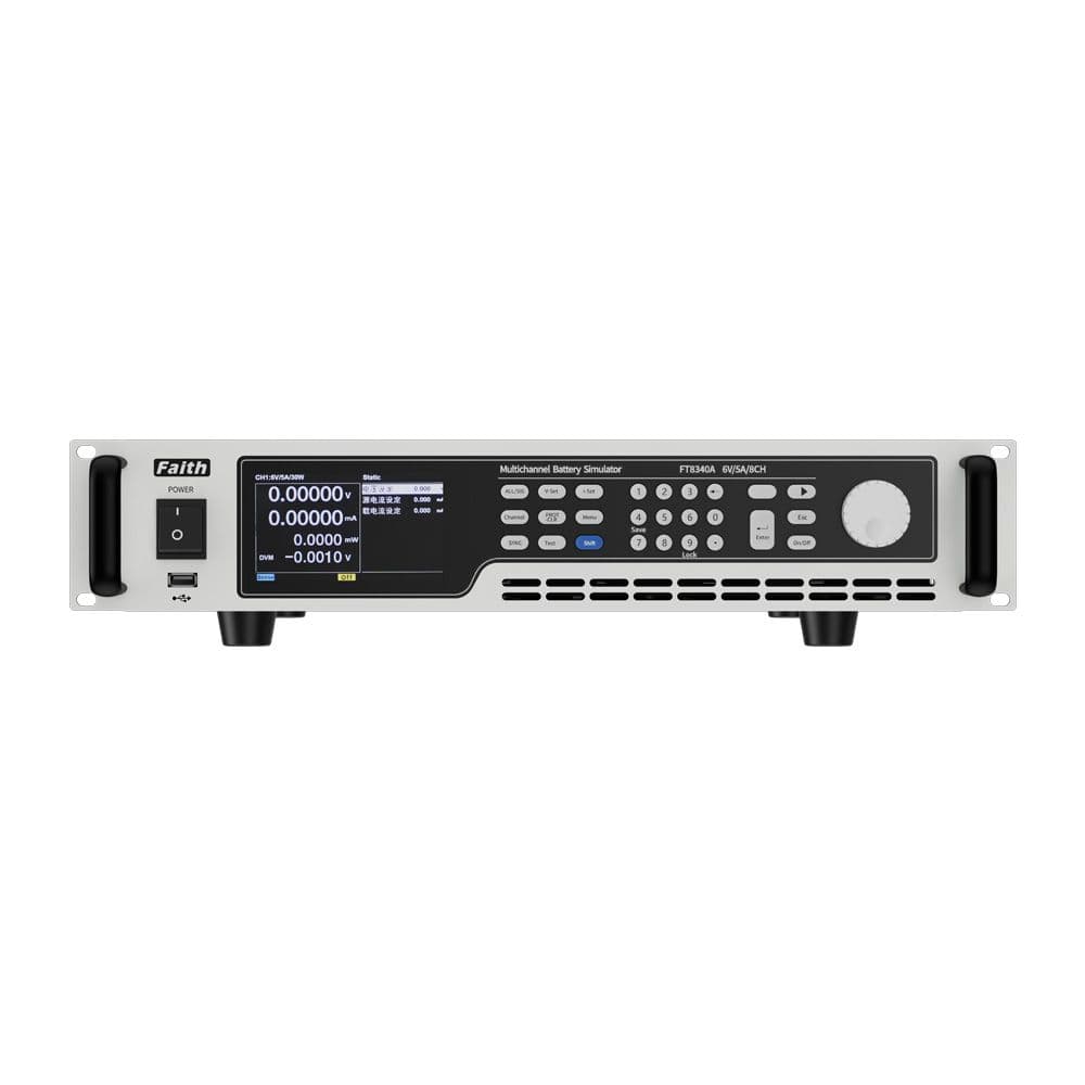 FT8340-Serie bidirektionale Stromversorgung zur Simulation von Batteriezellen