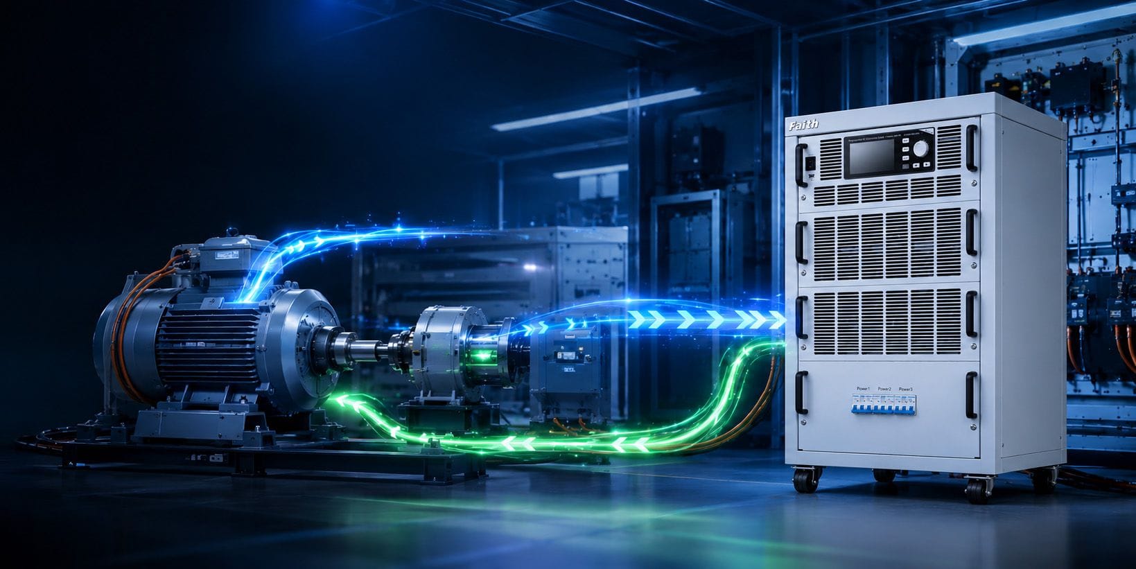 Motor Test Bidirectional vs Regular DC Power Supply Background