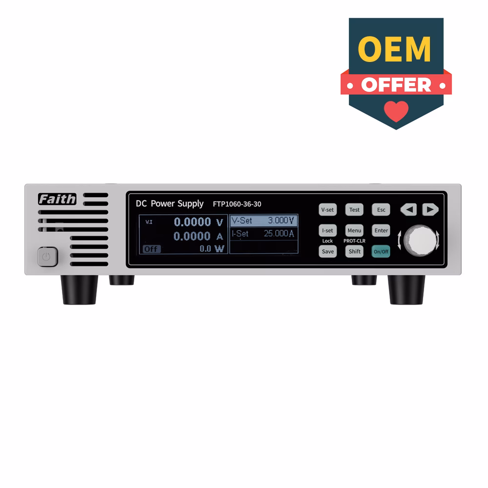 FaithTech Small Bench DC Power Supply FTP1000 Series OEM