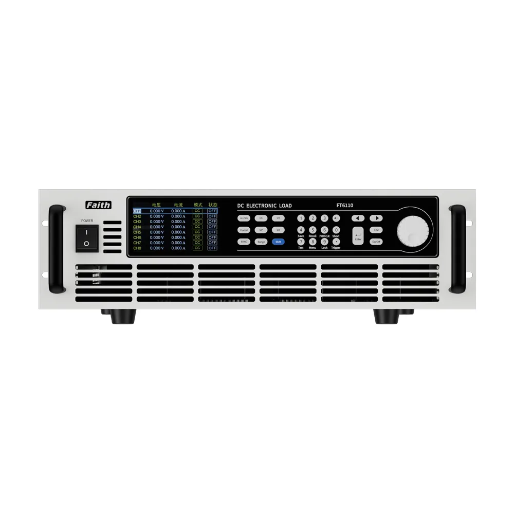 FaithTech DC Electronic Load FT6100 Series Front